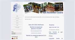 Desktop Screenshot of gym-mandement.com